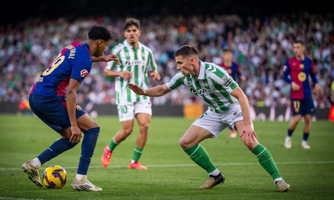 Real Betis vs Barcelona (22:15 &#8211; 07/12) | Xem lại trận đấu